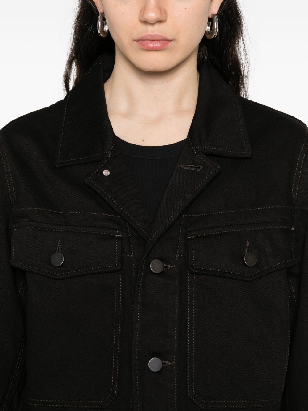 Lemaire Women Cotton Cropped Jacket