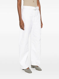 Lemaire Women Twisted Cotton Jeans