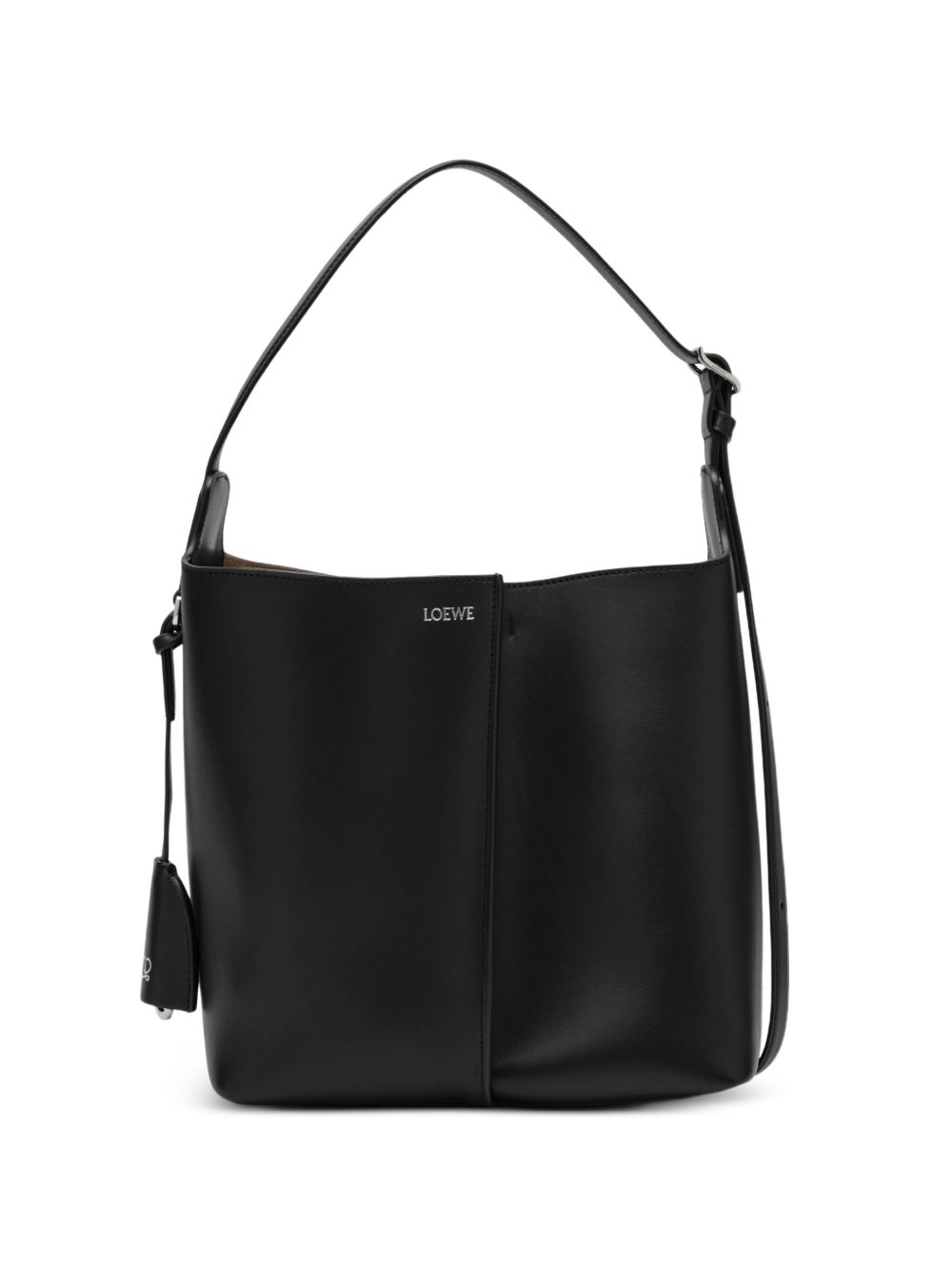 Loewe Women Bilbao Medium Leather Bucket Bag