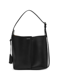 Loewe Women Bilbao Medium Leather Bucket Bag