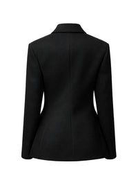 Loewe Women Wool Single-Breasted Jacket