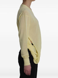 Loewe Women Wool V-Necked Sweater