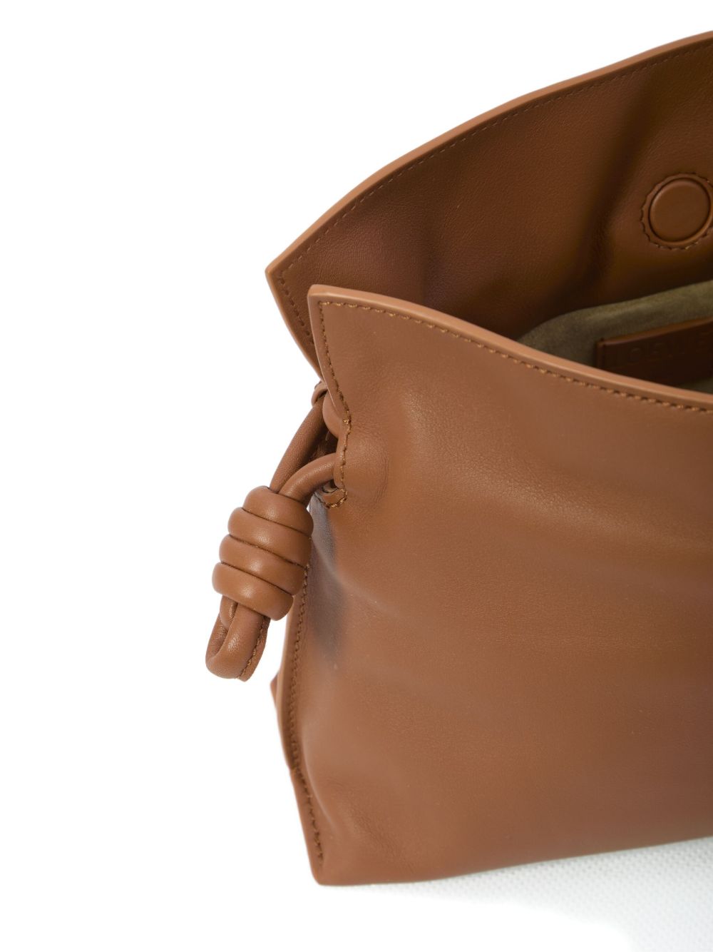 Loewe Women Flmaneco Leather Mini Clutch