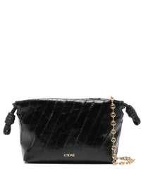 Loewe Women Flamenco Leather Mini Clutch