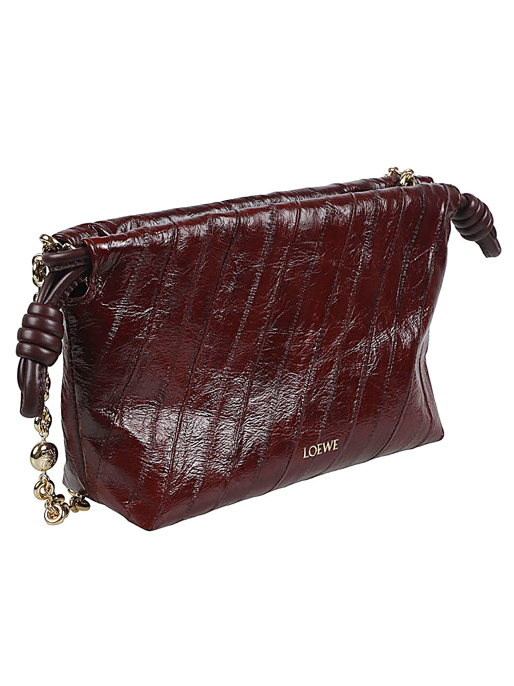 Loewe Women Flamenco Leather Mini Clutch