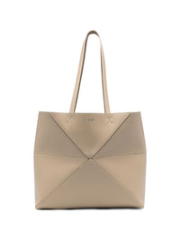 Loewe Women Puzzle Fold Medium Leather Tote