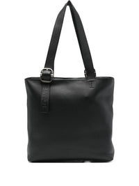 Loewe Men Loop Zipped Leather Tote