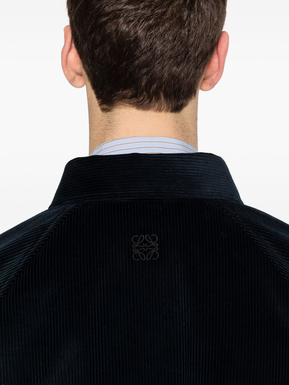 LOEWE Loewe Men Knitted Cotton Overshirt