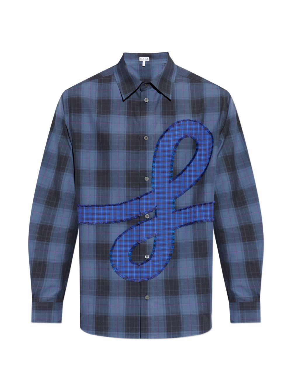 LOEWE Loewe Men Checked Cotton Shirt