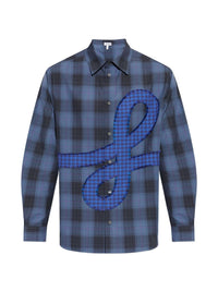 LOEWE Loewe Men Checked Cotton Shirt