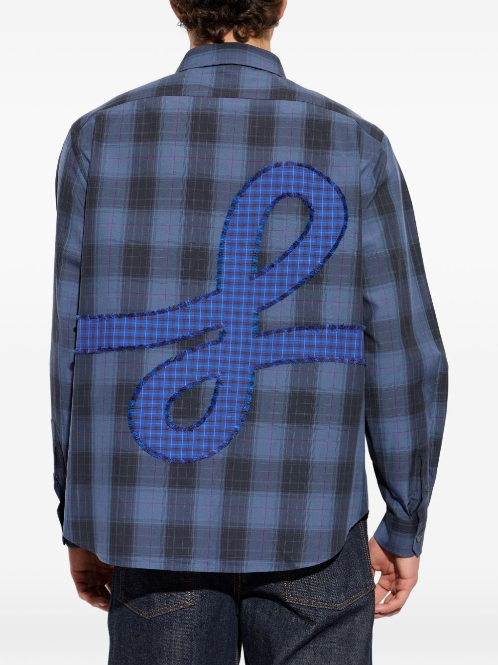 LOEWE Loewe Men Checked Cotton Shirt