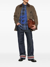 LOEWE Loewe Men Checked Cotton Shirt