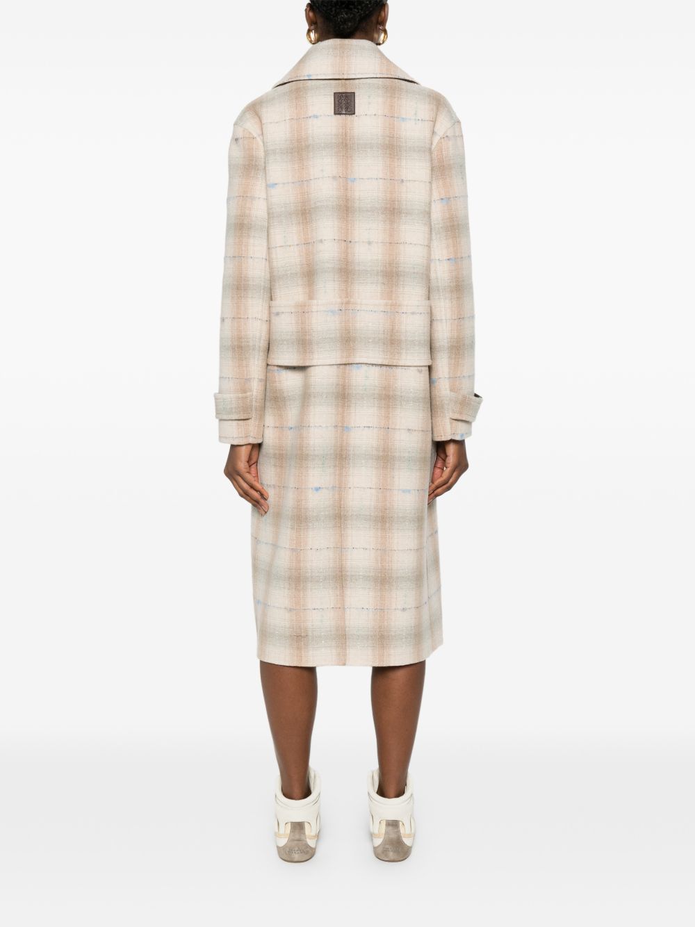 LOEWE Loewe Women Wool And Cashmere Double-Breasted Coat