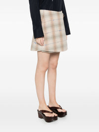Loewe Women Wool And Cashmere Mini Skirt