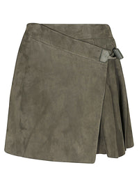 LOEWE Loewe Women Suede Mini Skirt