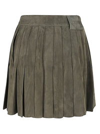 LOEWE Loewe Women Suede Mini Skirt
