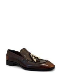 LOEWE Loewe Women Edge Leather Loafers
