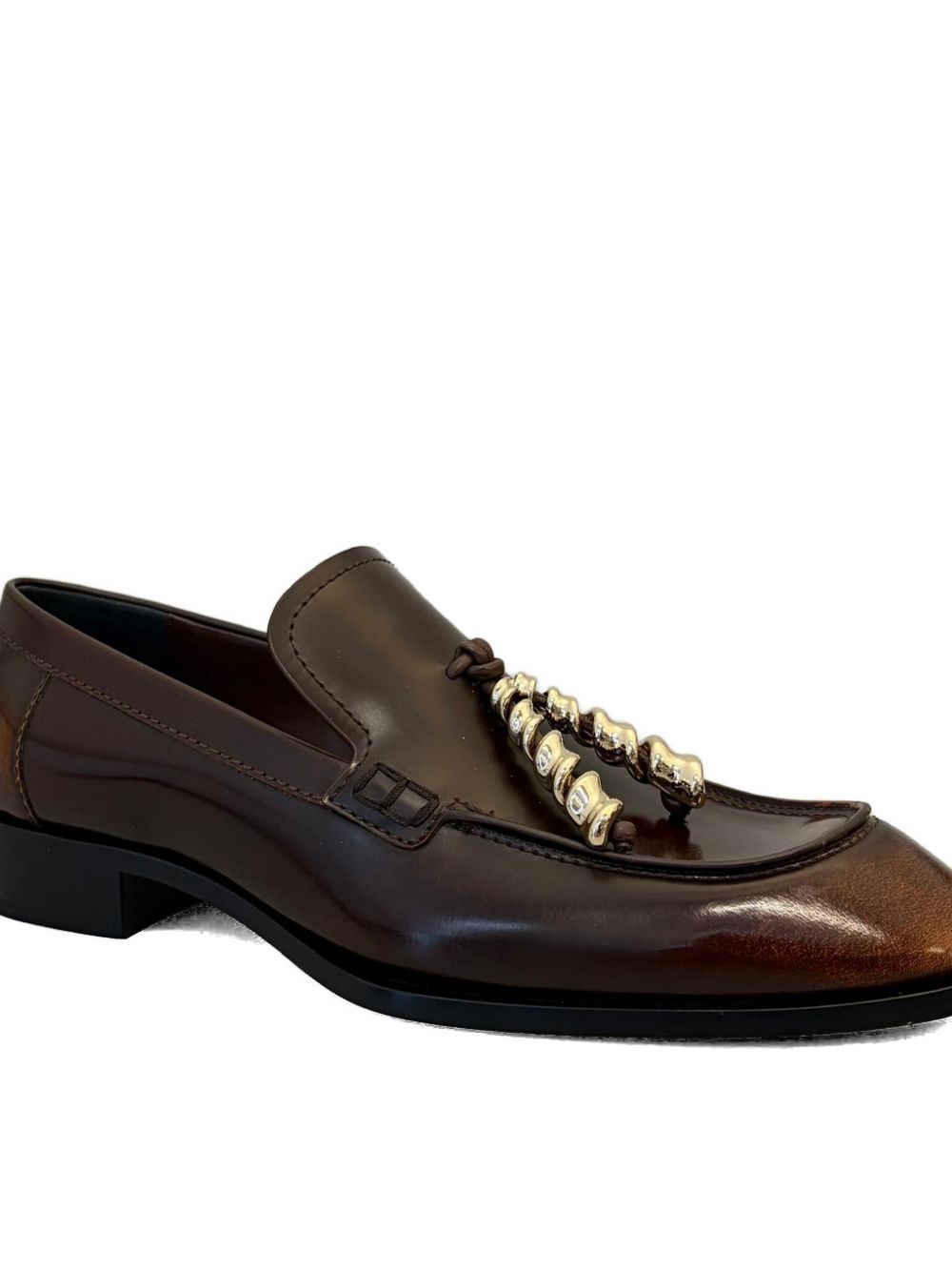 LOEWE Loewe Women Edge Leather Loafers