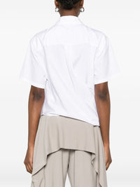 Loewe Women Cotton Draped Shirt