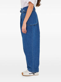 Loewe Women Cargo Denim Jeans