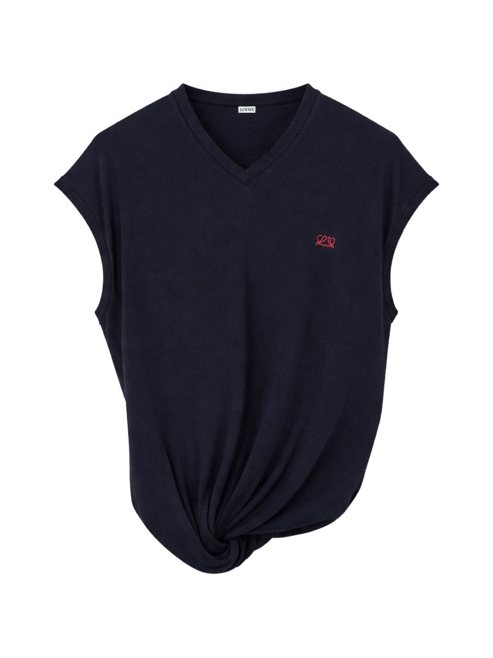 LOEWE Loewe Women Wool V-Necked Sweater