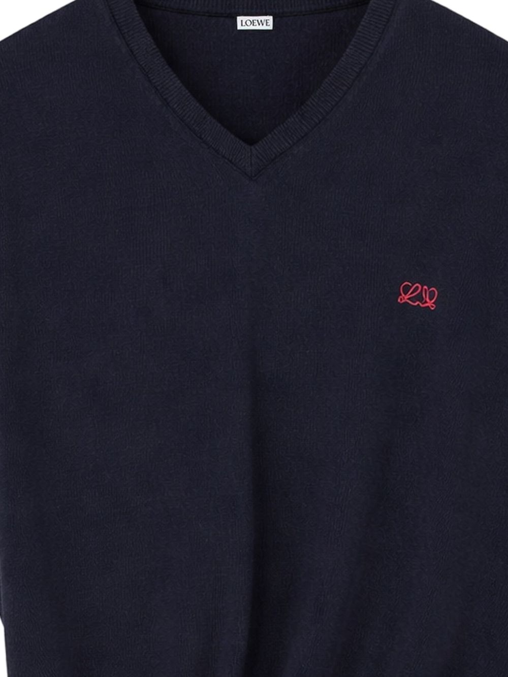 LOEWE Loewe Women Wool V-Necked Sweater