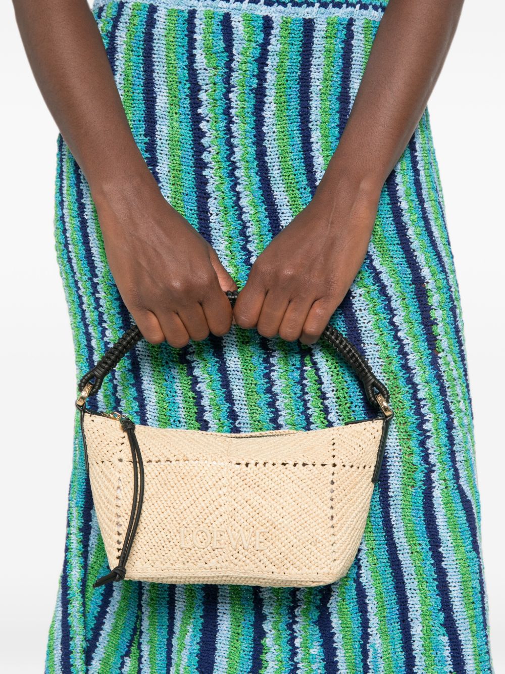 Loewe Paula's Ibiza Women Cala Rafia Pouch