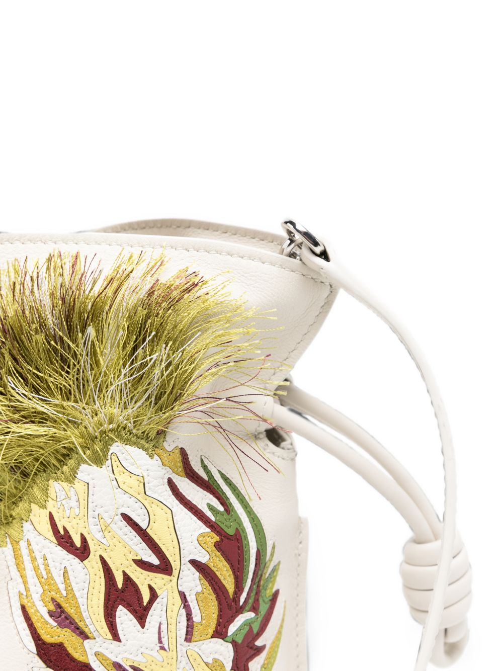 LOEWE PAULA'S IBIZA Loewe Paula's Ibiza Women Flamenco Mini Leather Clutch