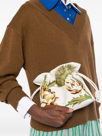 LOEWE PAULA'S IBIZA Loewe Paula's Ibiza Women Flamenco Mini Leather Clutch