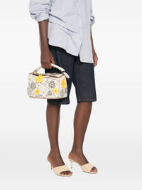 LOEWE PAULA'S IBIZA Loewe Paula's Ibiza Women Puzzle Daisy Small Leather Handbag