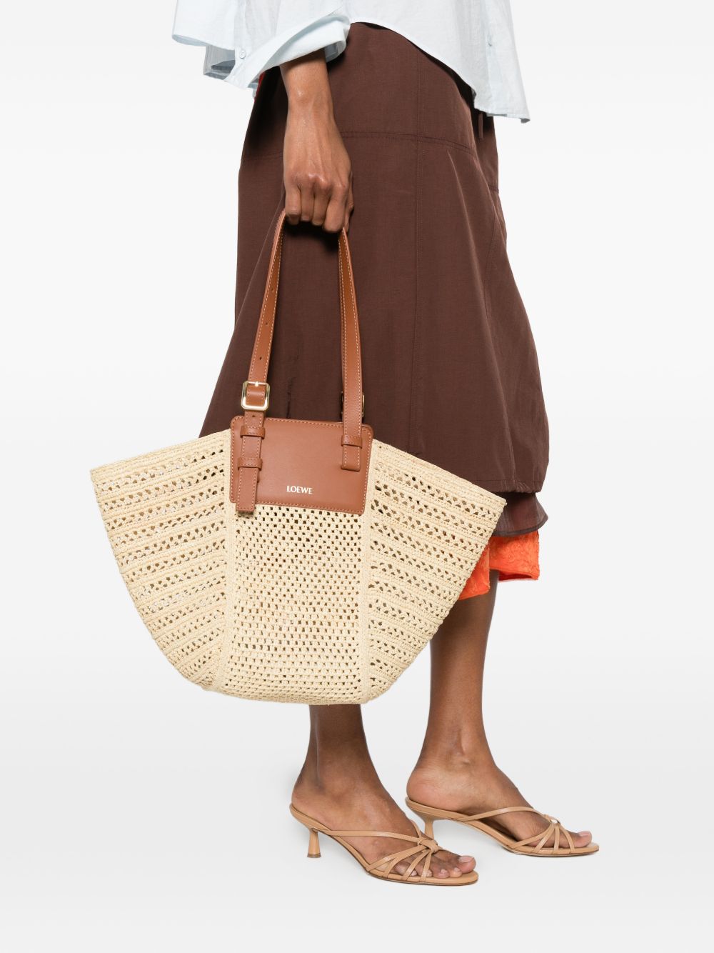 Loewe Paula's Ibiza Women Hammock Rafia Cabas Bag