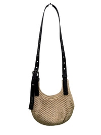 Loewe Paula's Ibiza Women Punch Hole Mini Rafia Crossbody Bag