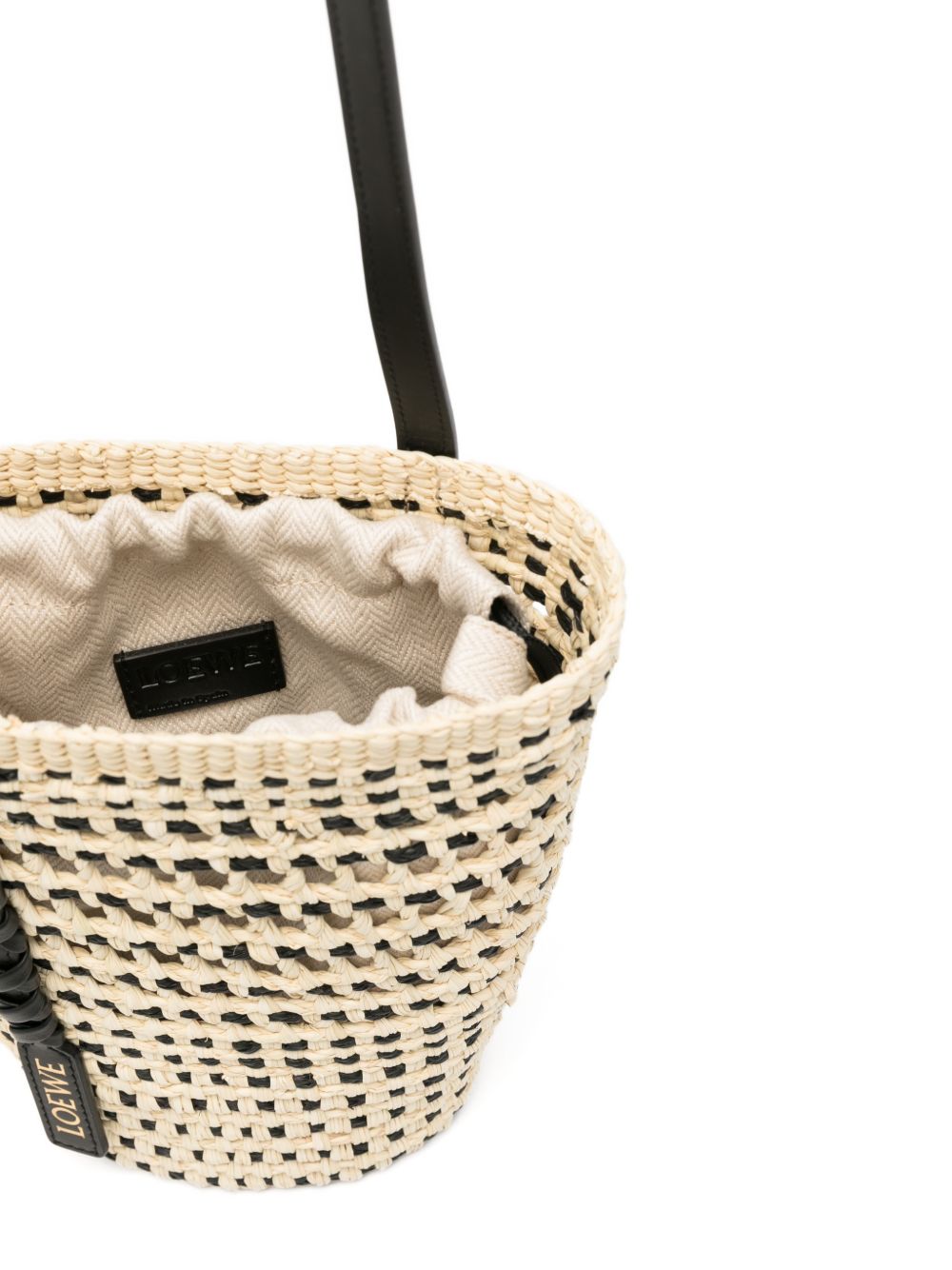 Loewe Paula's Ibiza Women Braid Rafia Bucket Bag