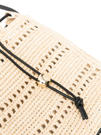 Loewe Paula's Ibiza Women Rafia Drawstring Pocket Mini Bag