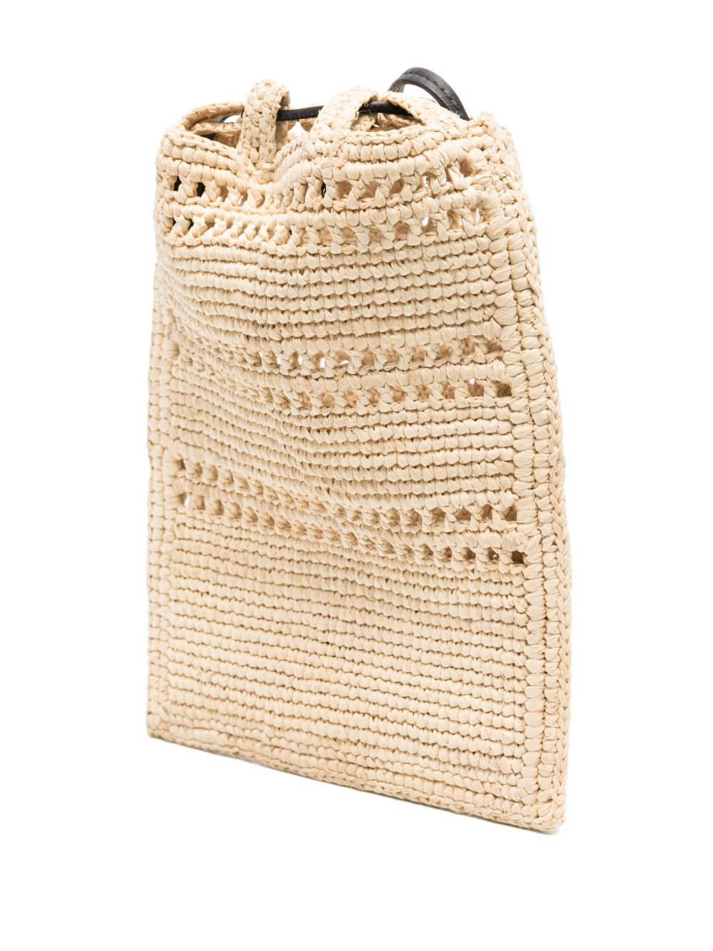 Loewe Paula's Ibiza Women Rafia Drawstring Pocket Mini Bag