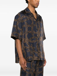 Loewe Paula's Ibiza Men Printed Silk Shirt