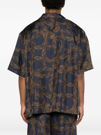 Loewe Paula's Ibiza Men Printed Silk Shirt