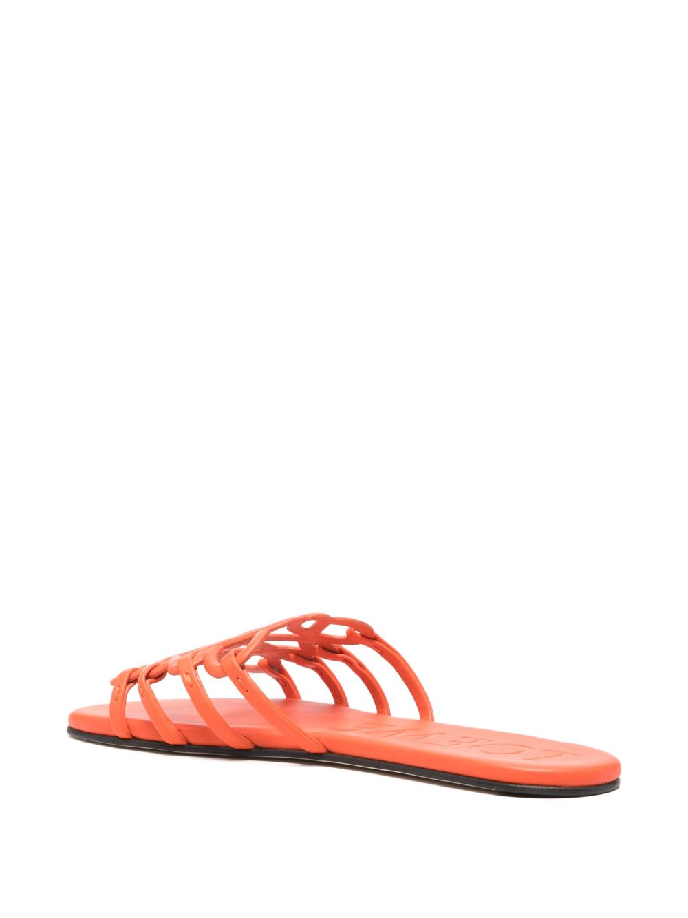 LOEWE Loewe Women Paula's Ibiza Petal Anagram Leather Slides