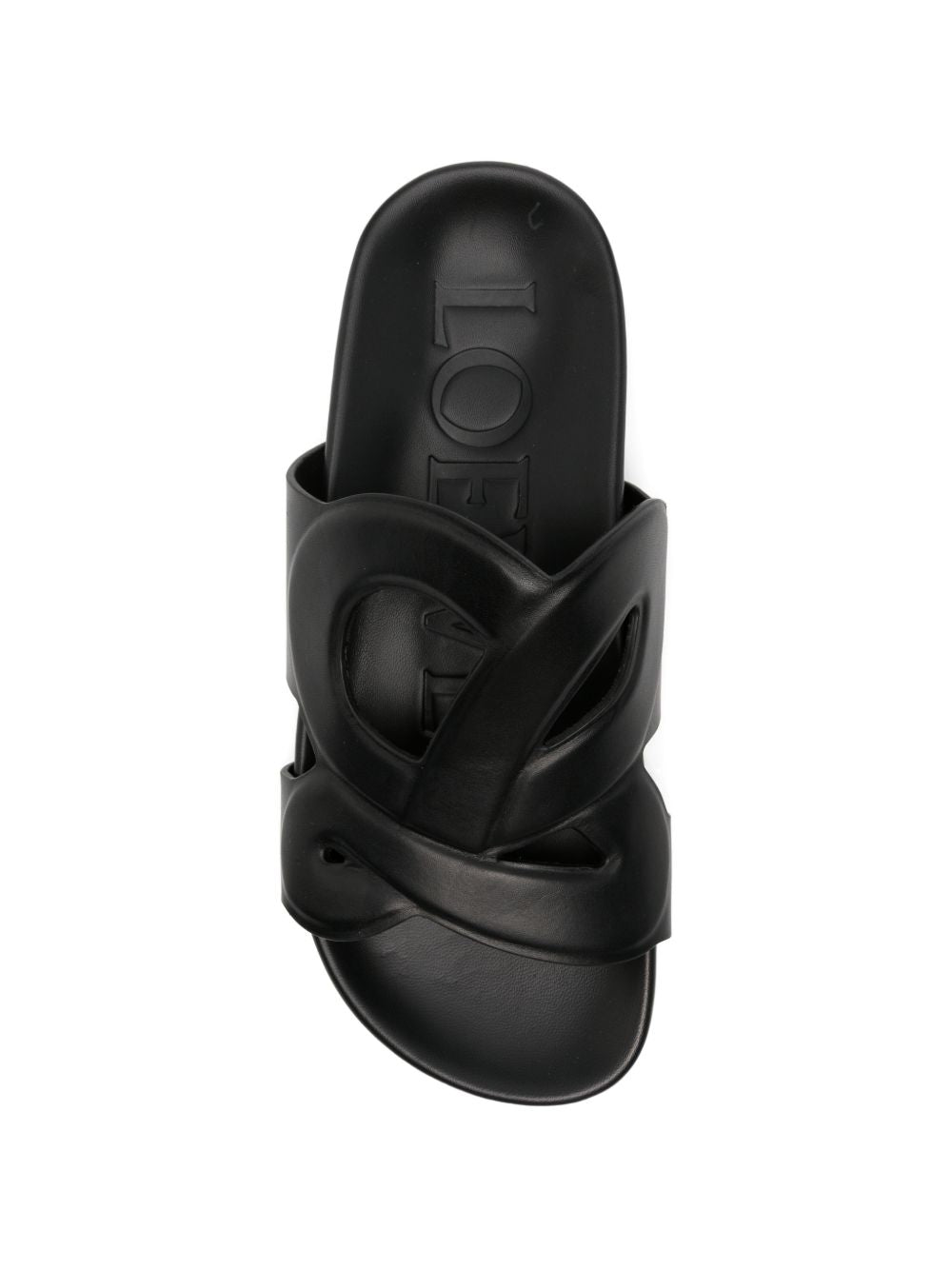 LOEWE Loewe Men Paula's Ibiza Ease Monogram Leather Sandals