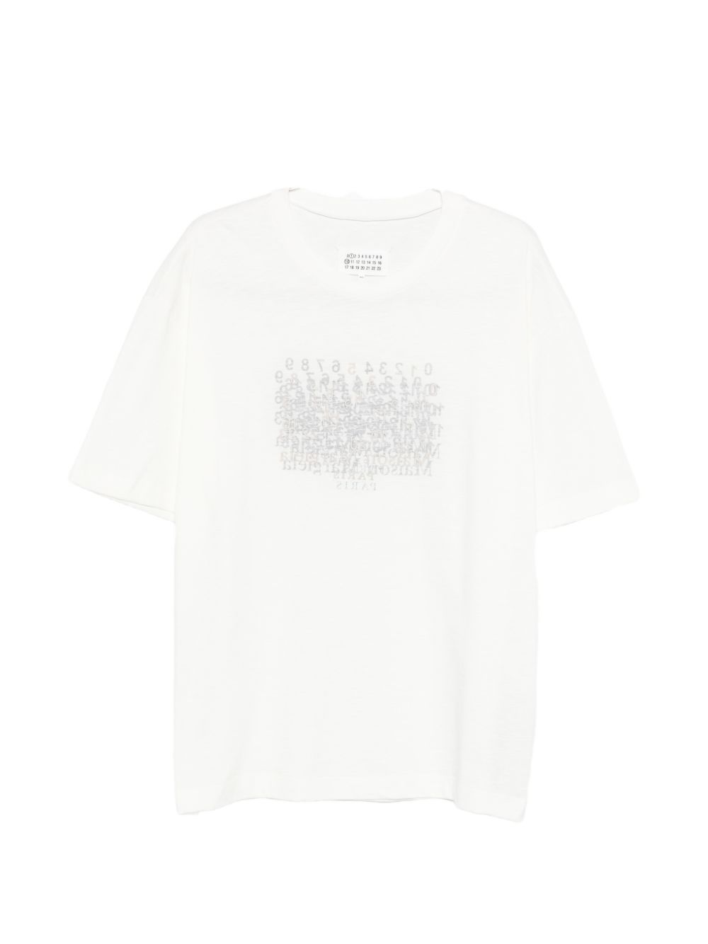 MAISON MARGIELA Maison Margiela Men Logo Cotton T-Shirt