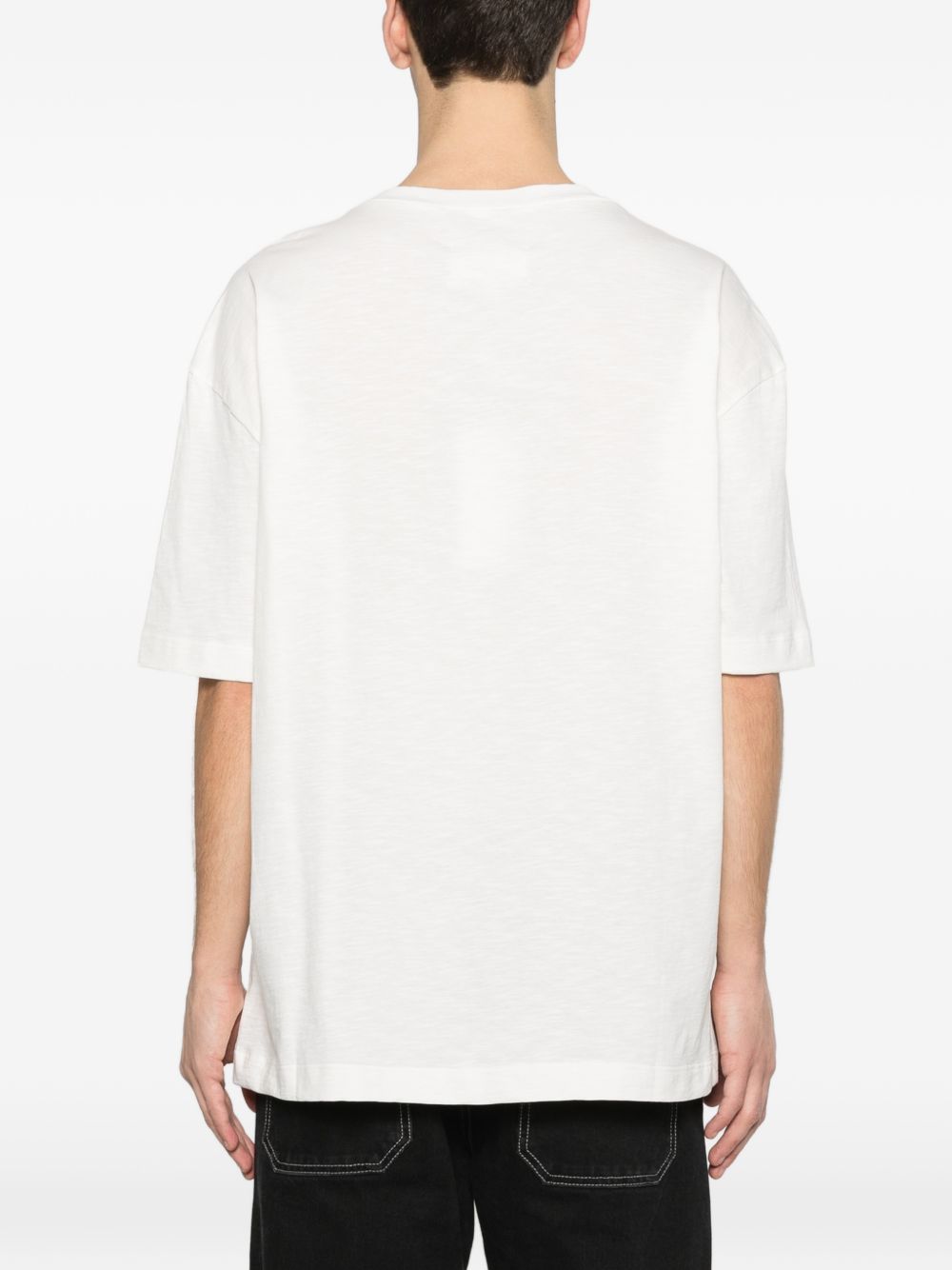 MAISON MARGIELA Maison Margiela Men Logo Cotton T-Shirt