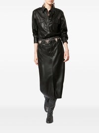 MARANT ETOILE Marant Etoile Women Noee Faux Leather Shirt