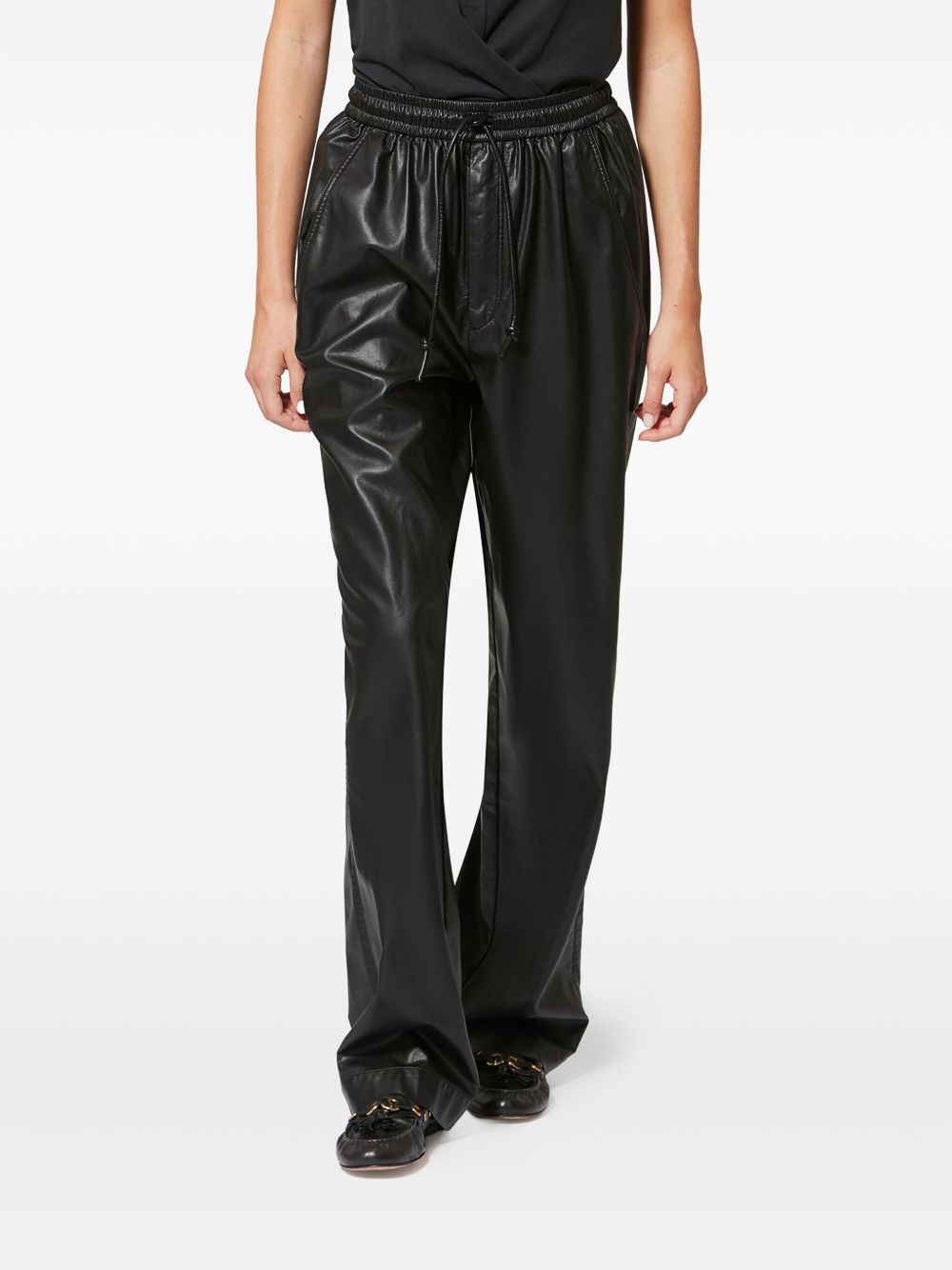 Marant Etoile Women Nereane Faux Leather Trousers