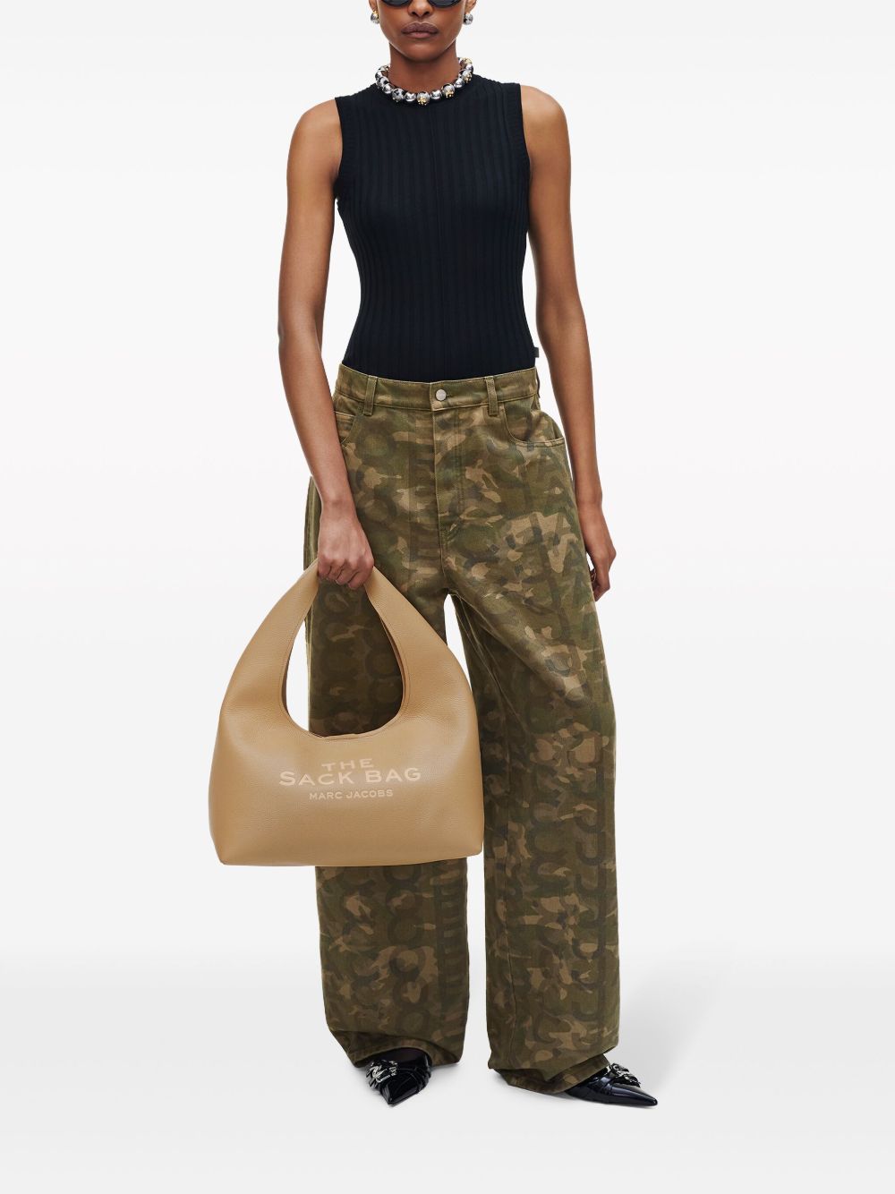 Marc Jacobs Women The Sack Leather Handbag