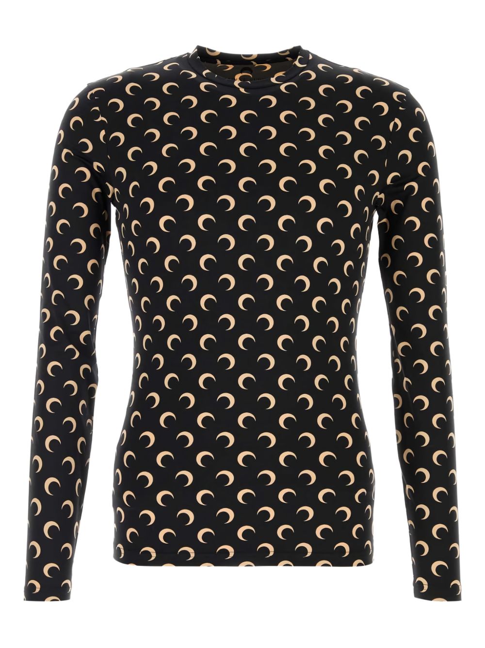Marine Serre Men Moon Crewneck Top