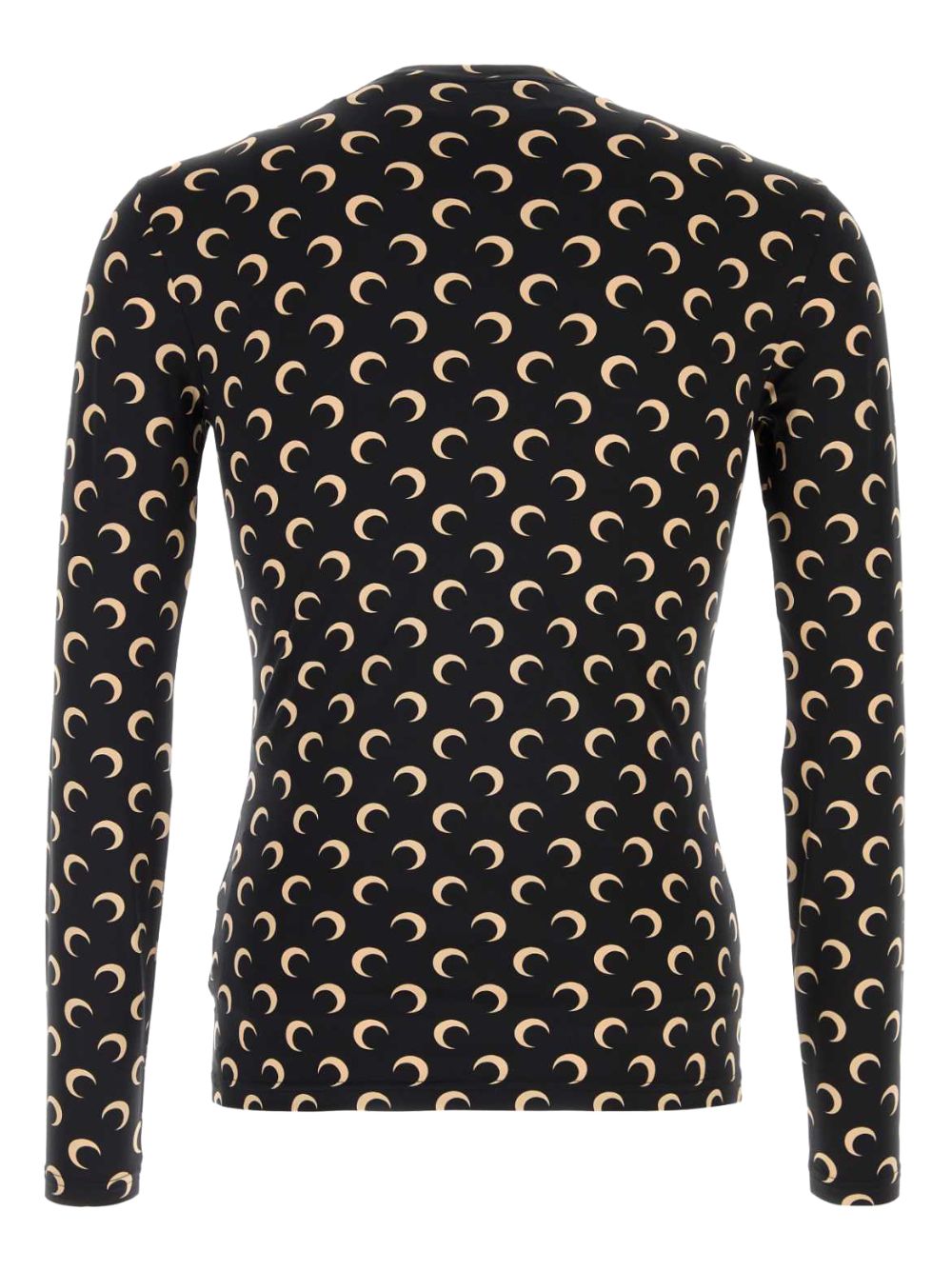 Marine Serre Men Moon Crewneck Top
