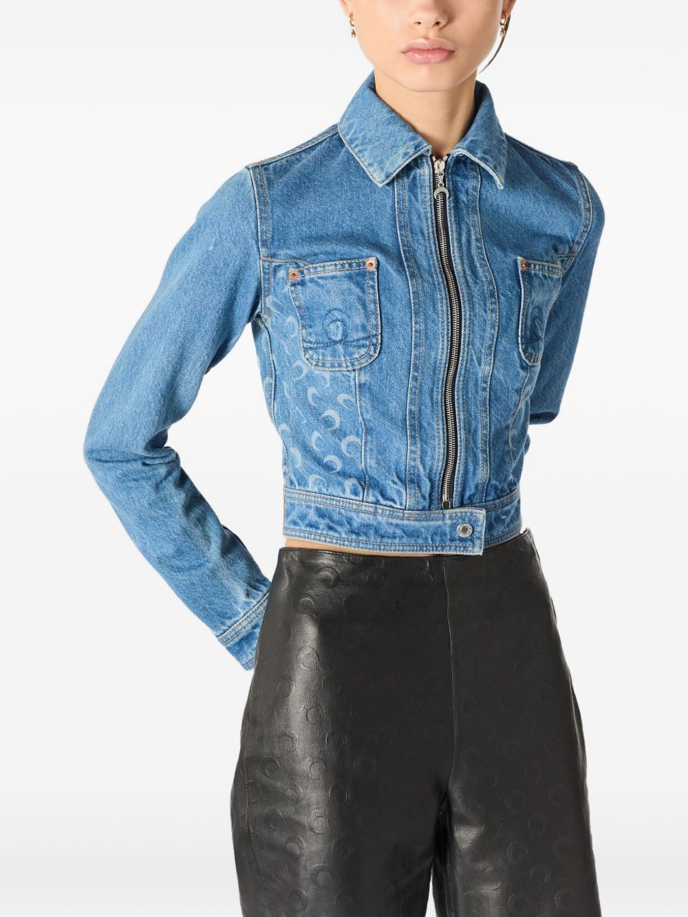 MARINE SERRE Marine Serre Women Denim Cotton Jacket