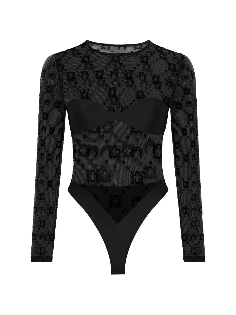 MARINE SERRE Marine Serre Women Moonogram Bodysuit