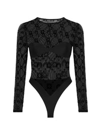 MARINE SERRE Marine Serre Women Moonogram Bodysuit