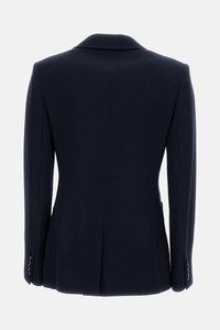 Max Mara Max Mara Women Bluette Utility Jersey Jacket